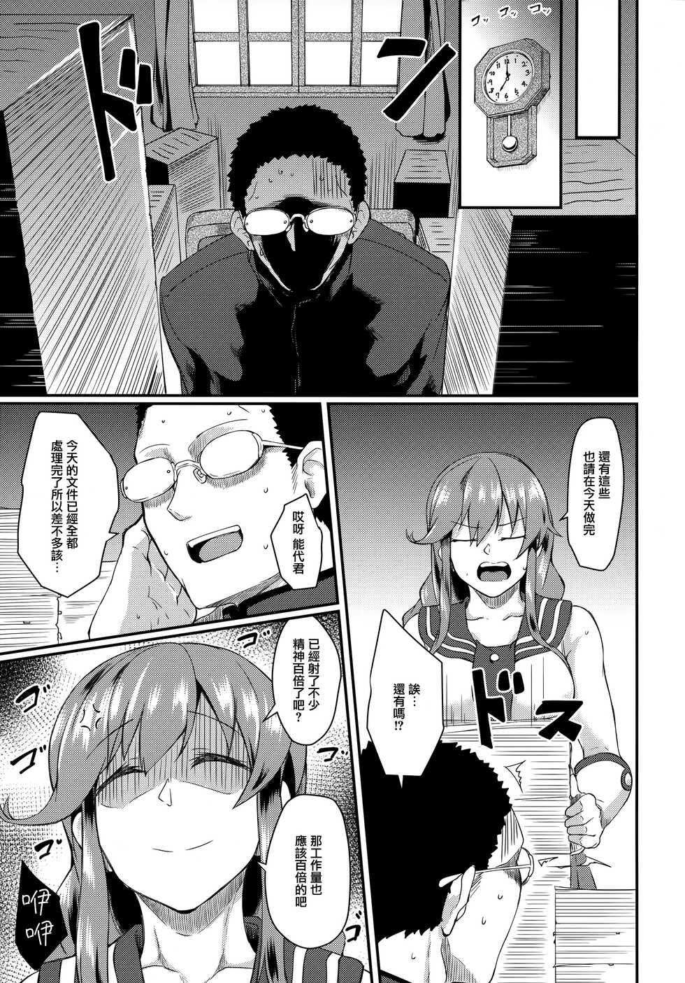 (C95) [Hx3I (Hirano Kawajuu)] Noshiro Therapy (Kantai Collection -KanColle-) [Chinese] [无毒汉化组] - Page 21