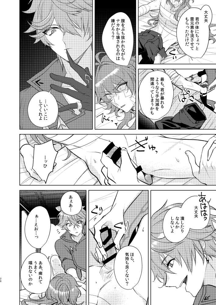 (Kami no Eichi) [Akanko Honsha (Marimo Shachou)] Joudou Shinshoku (Genshin Impact) - Page 25