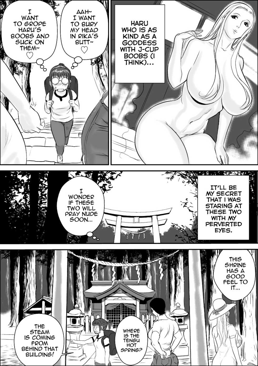 [Jinsukeya (Jinsuke)] Tengu-sama no Kamikakushi | Being Spirted Away by Tengus [English] {Stopittarpit} [Digital] - Page 8