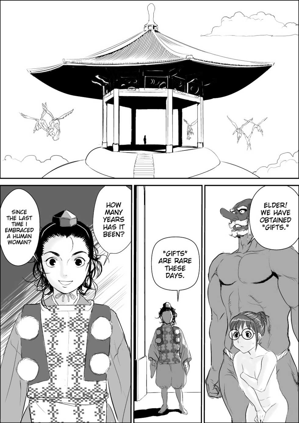 [Jinsukeya (Jinsuke)] Tengu-sama no Kamikakushi | Being Spirted Away by Tengus [English] {Stopittarpit} [Digital] - Page 27