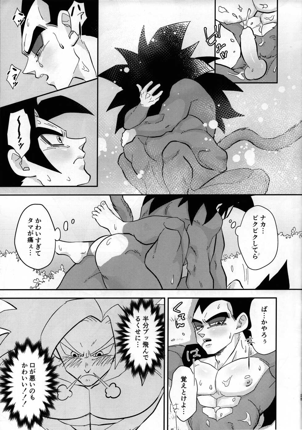 (SPARK14) [Nishimun (Nishimu)] Vegeta no Shippo ga Konnani Binkan na Wake ga nai! (Dragon Ball GT) - Page 22