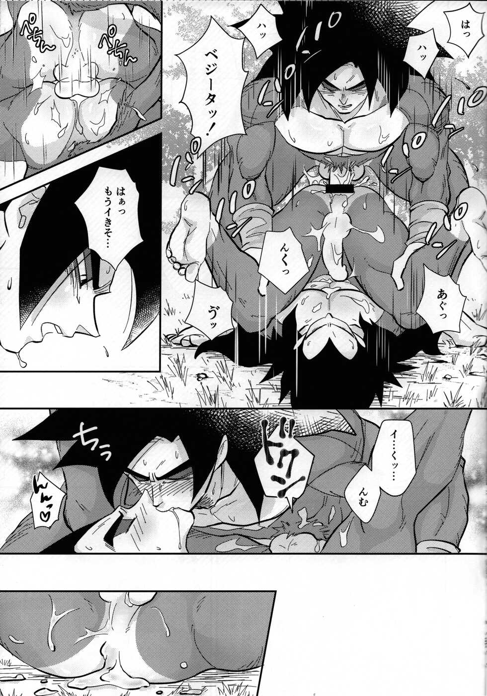(SPARK14) [Nishimun (Nishimu)] Vegeta no Shippo ga Konnani Binkan na Wake ga nai! (Dragon Ball GT) - Page 24