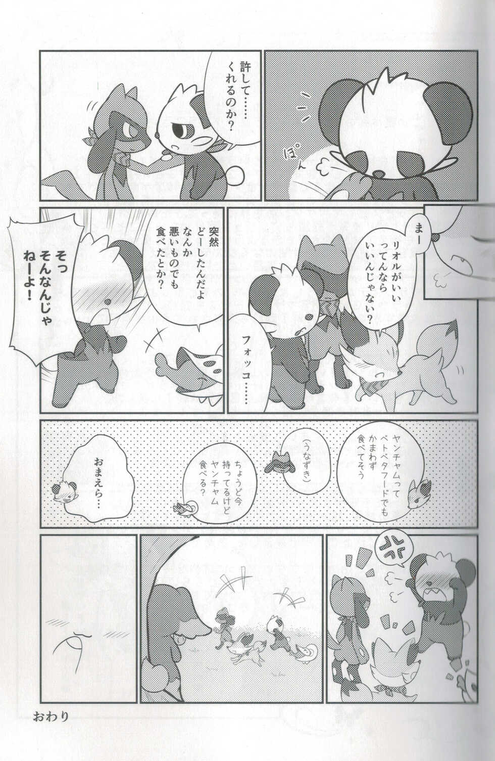 (Shinsun Kemoket 2) [Kajigurumi (Kajiura)] Otona e no Chikazukikata (Pokémon) - Page 14