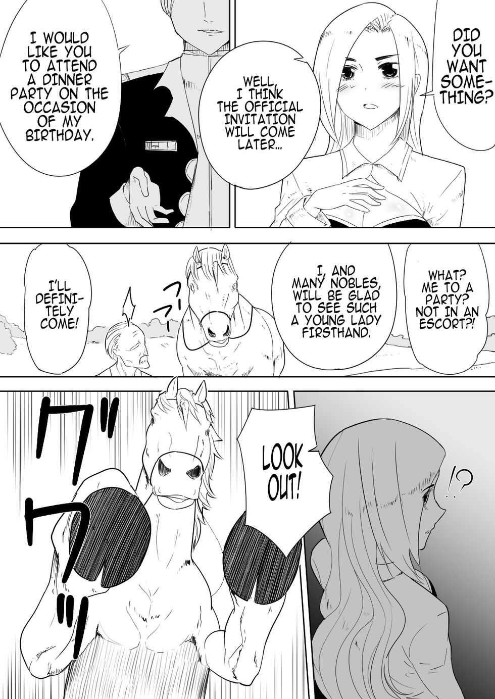 [Flare] Aiba ni Hamerareta Onna Kishi | Female knight who fucked by her own steed [English] - Page 10