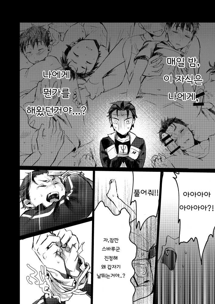 [Teika (Sanchi Chokusou! Yami Oji-san)] Subaru-kun nara Yurushite kureru (Re: Zero kara Hajimeru Isekai Seikatsu) [Korean] [Digital] - Page 17
