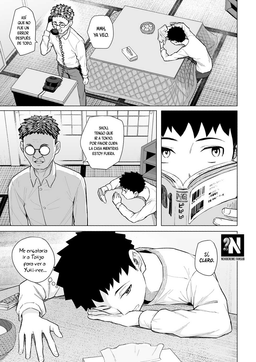 [Chonmage Teikoku (Magekichi)] Akogare no Nee-chan wa Fuuzoku Ochi Shite Oyaji ni Dakareru | La Nee-chan que Anhelaba Comenzó a Prostituirse y tuvo Sexo con mi Papá [Spanish] [NekoCreme] - Page 6