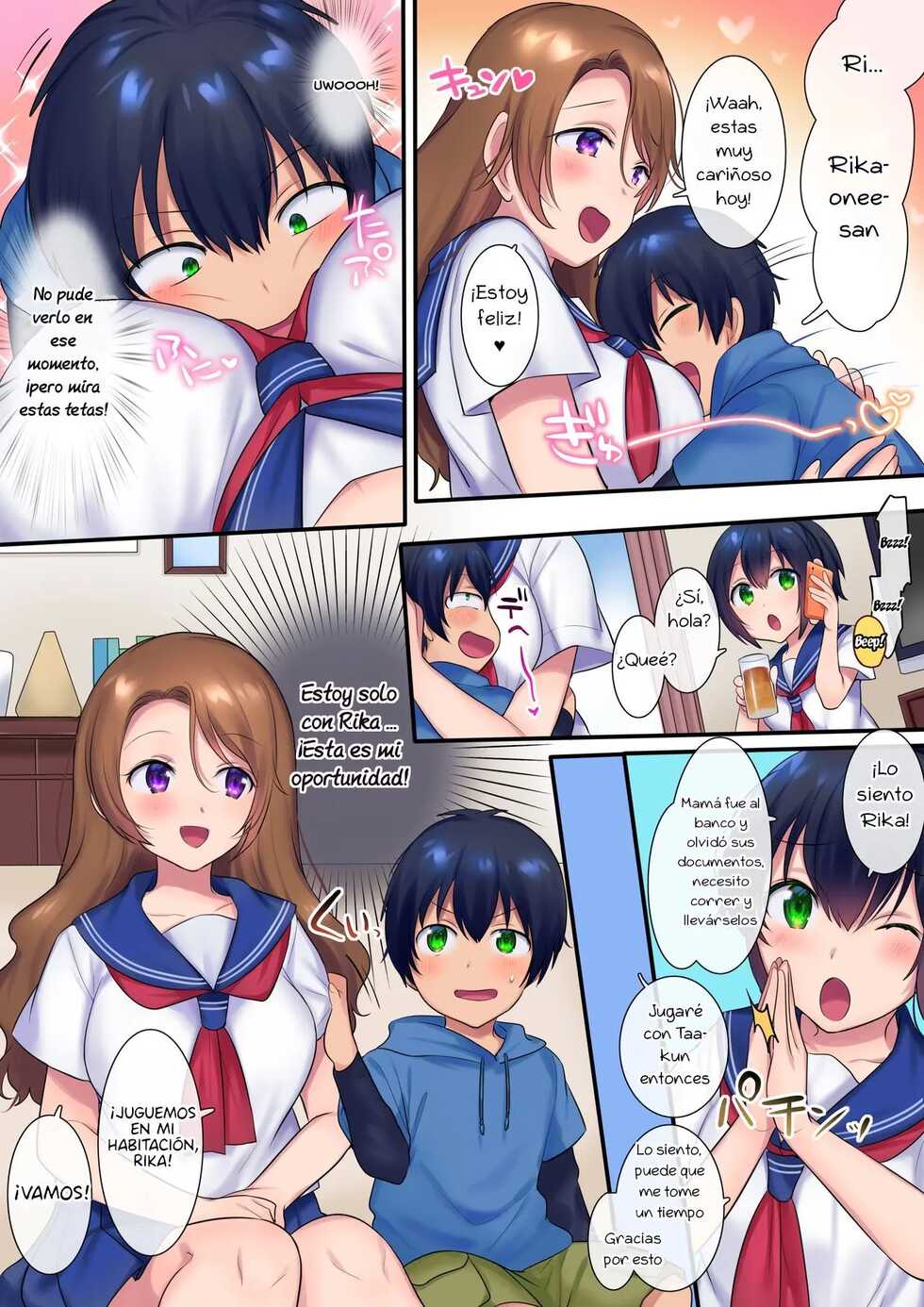 [Yakisoba Pants (Hiiragi Popura, Grand Deer)] Kako ni Modotte Akogare no Onee-san o Netottemita [Spanish] [NeoDark Fansub] - Page 10