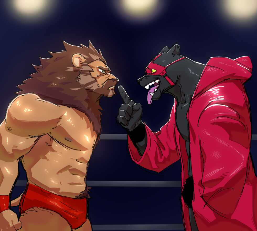 [Nomifuki] Bear Hug Battle (Vol. 1) - BlackSun's Story【夜狗个人汉化】 - Page 6