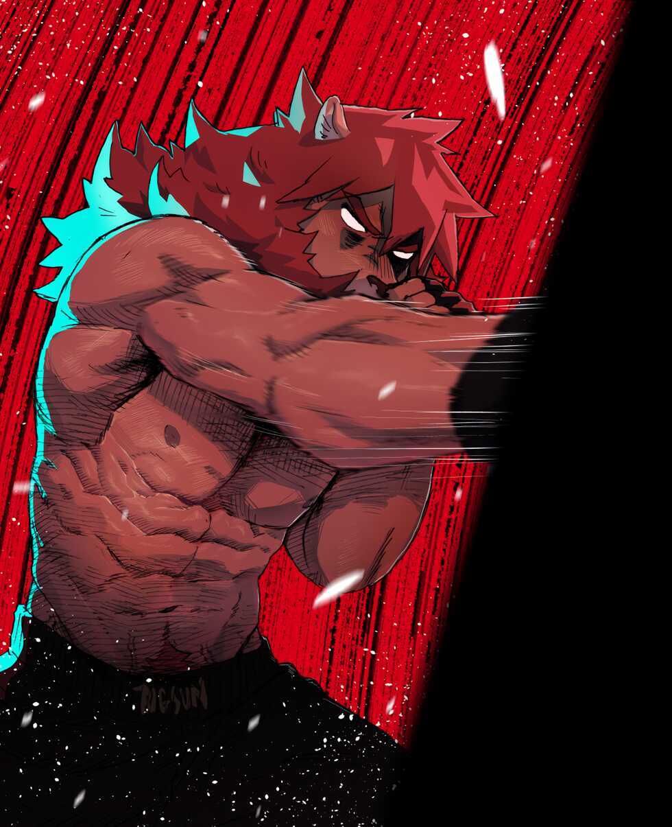 [Nomifuki] Bear Hug Battle (Vol. 4) - Genshin vs YoungSoul【夜狗个人汉化】 - Page 23