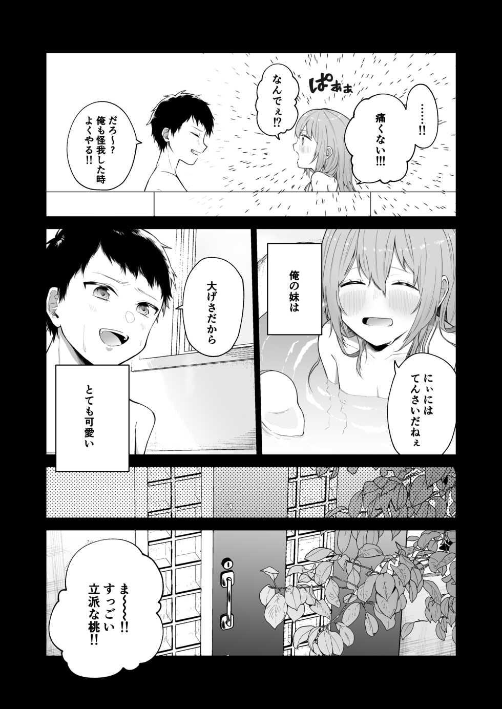 [Shuukyuu 8-ka (Hoshina Mimiwo)] Toaru Ani to (Moto) Imouto no Ohanashi - Page 5