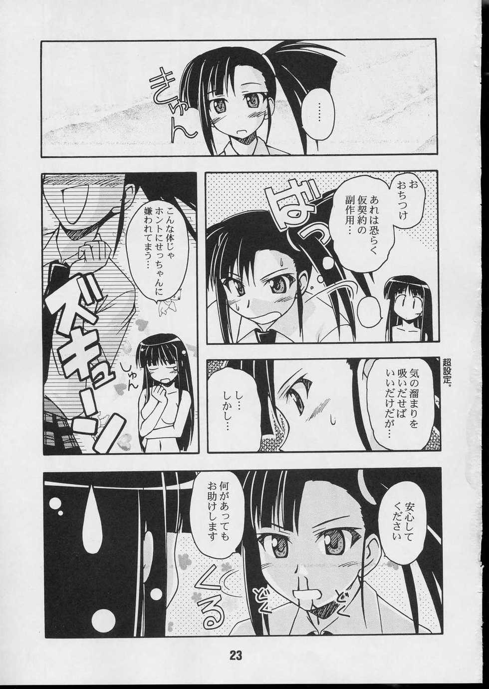 (CR35) [Shinohara Heavy Industry (Various)] Negina. 3 (Mahou Sensei Negima!) - Page 22