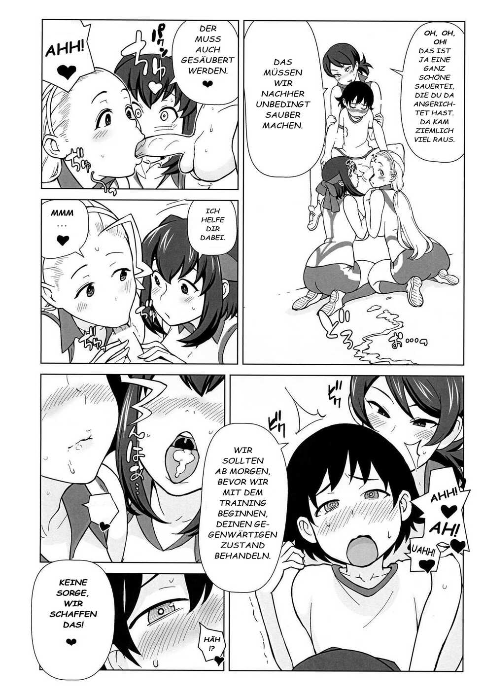 (C92) [Kakuzato-ichi (Kakuzatou)] Ani ga Watashi de Watashi ga Ani de | Brother is Sister, Sister is Brother (Girls und Panzer) [German] [uxo90] - Page 13