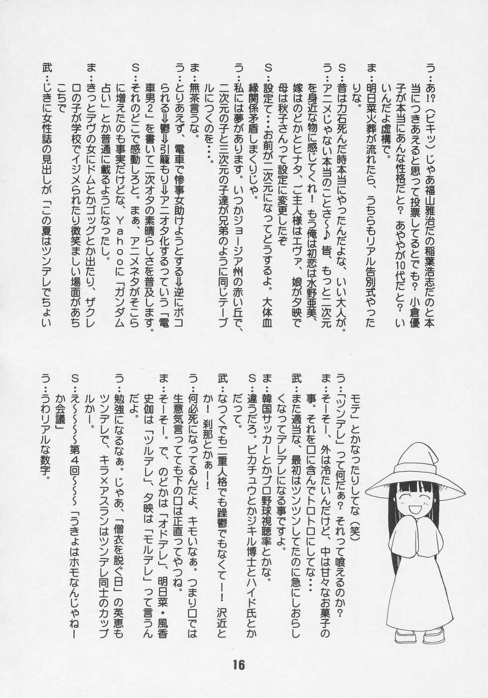 (C68) [Shinohara Heavy Industry (Various)] Negina. 6 (Mahou Sensei Negima!) - Page 15