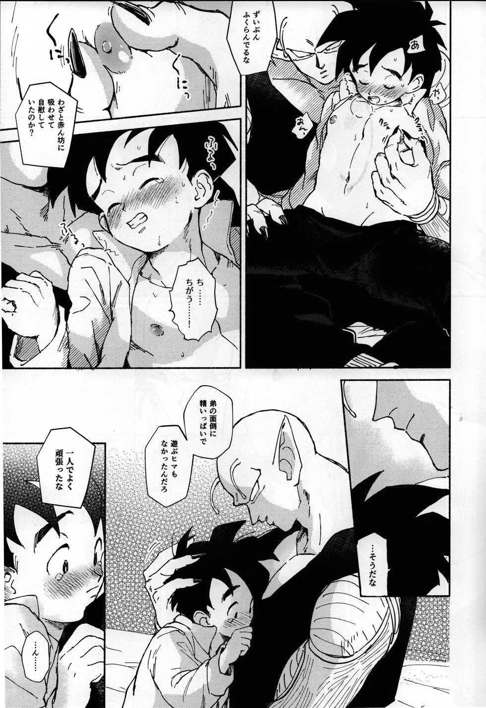(HaruCC26) [Rururairai (AMA)] Renren Soujuku (Dragon Ball Z) - Page 12