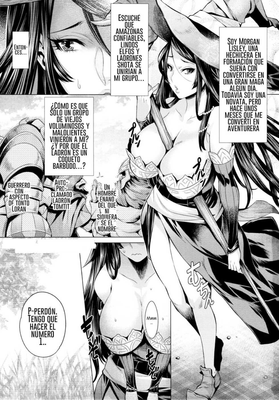 (C85) [Once Only (Momofuki Rio)] Majo no Nyuuen (Dragon's Crown) [Spanish] - Page 2