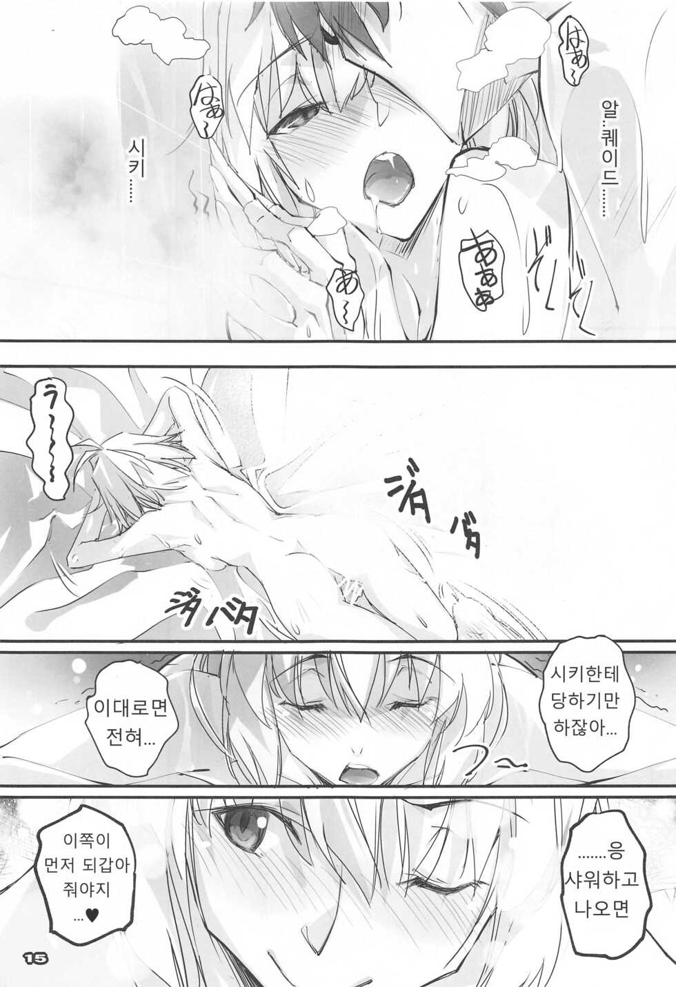(C99) [RYU-SEKI-DO (Nagare Hyo-go)] Gekka Shirahime | 월하백희 (Tsukihime) [Korean] - Page 15