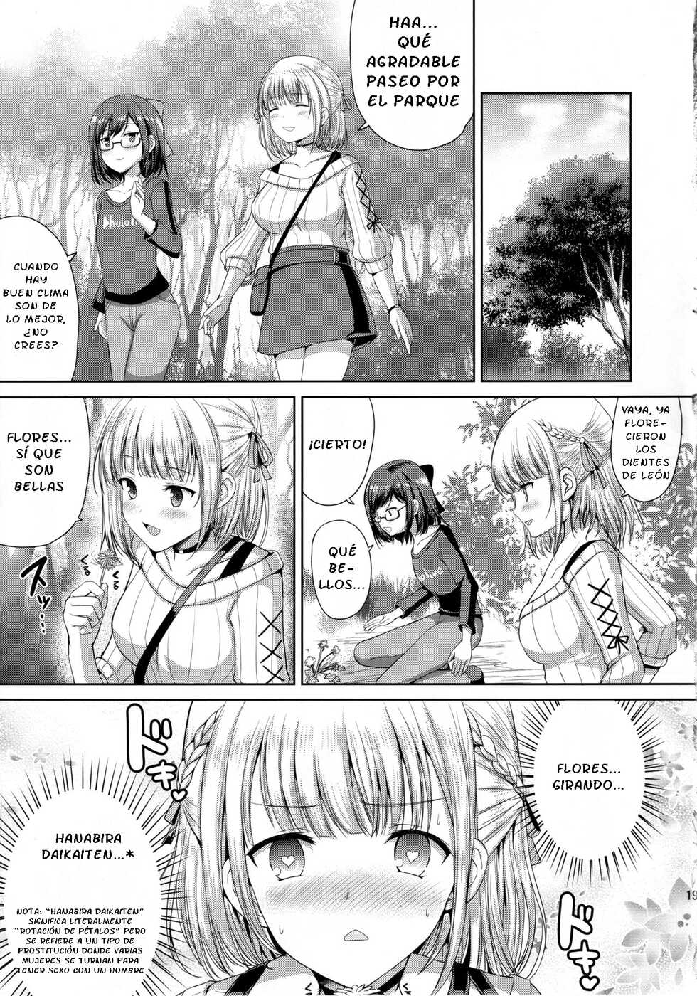 (C99) [An-Arc (Hamo)] Danchou no Pink Nounai Nikki (Shirogane Noel) [Spanish] - Page 18