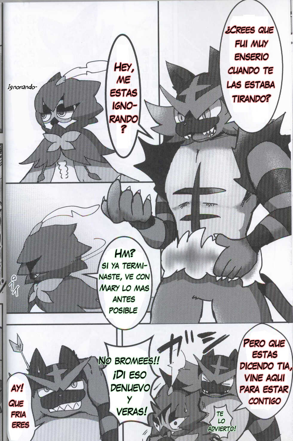 (Shinshun Kemoket 3) [Carameliser (melt)] Waru x Koi (Pokémon) [Spanish] - Page 13