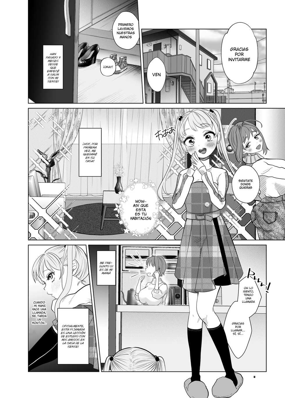 [ASK, (Serakichi.)] Torokeru Hodo Nagai Yoru to Tsuki o Kimi ni [Spanish] [Allen Translations] - Page 5