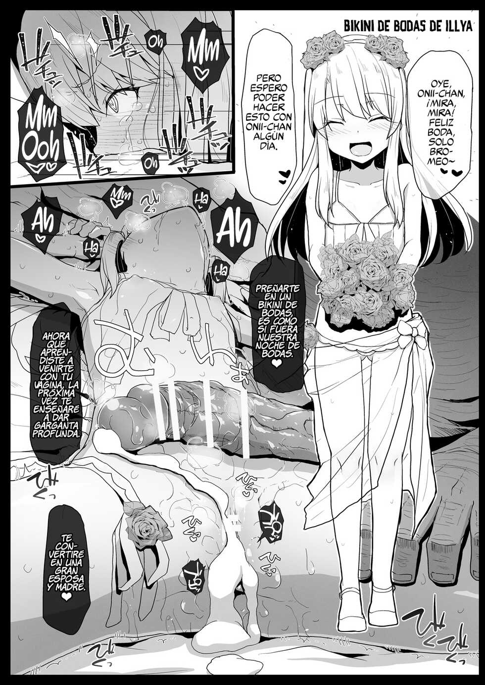 [Eclipse (Rougetu)] Prisma Sanshimai to Chaldea Ikase-ya Oji-san (Fate/Grand Order, Fate/kaleid liner Prisma Illya) [Spanish] [Rakuen Translations] [Digital] - Page 25