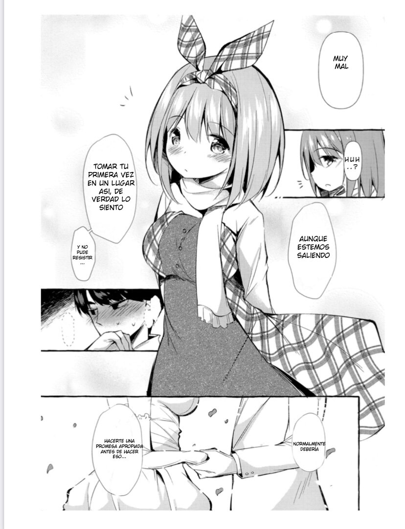 [Apple Effect (MurasakiO)] Yotsuba to Shichakushitsu de H Shiyo (Gotoubun no Hanayome) [Spanish] - Page 23