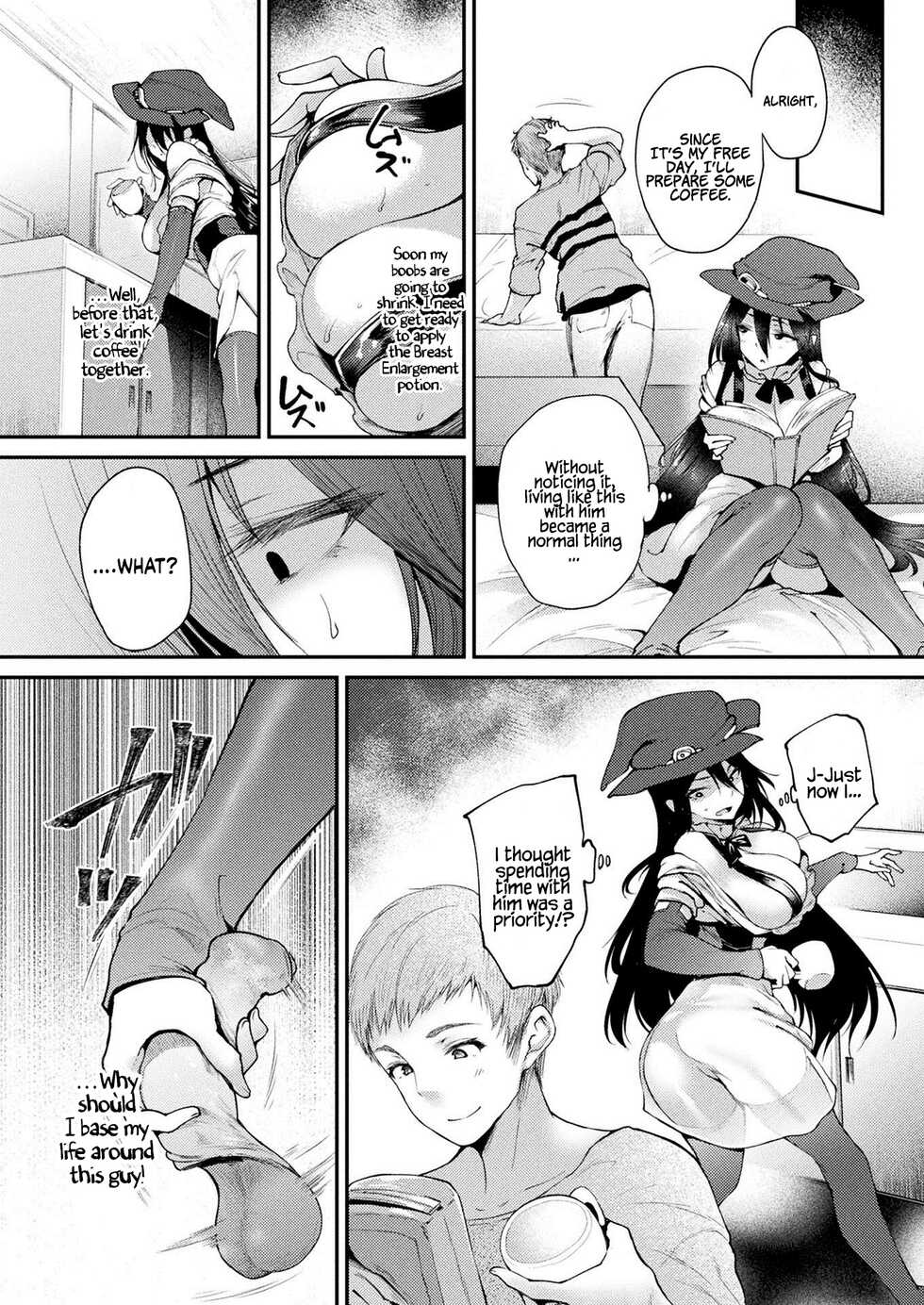 [Oohira Sunset] Kabeana Tsuki Juukyo e Youkoso 301-goushitsu Majo Celina no Baai | Welcome to the Residence with a Glory Hole. Room 301 Witch Celina’s Case 1-2 [English] [Coffedrug] [Decensored] [Digital] - Page 28