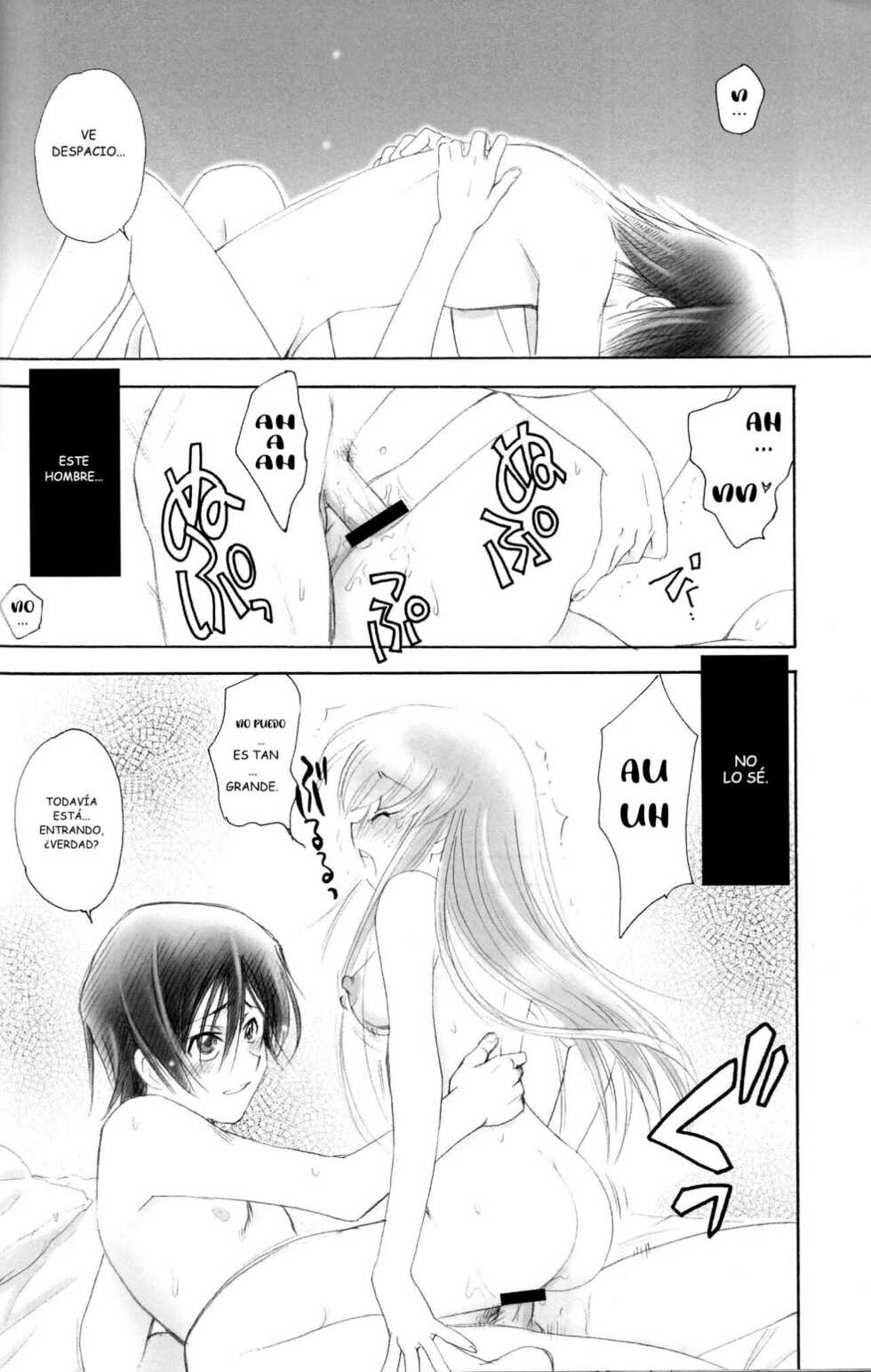 (C76) [Yamaguchirou (Yamaguchi Shinji)] Play Dead (CODE GEASS: Lelouch of the Rebellion) [Spanish] - Page 21