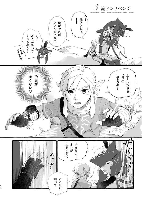 [tsugumi_pp (Tsugumi)] Water (The Legend of Zelda: Breath of the Wild) [Digital] - Page 11