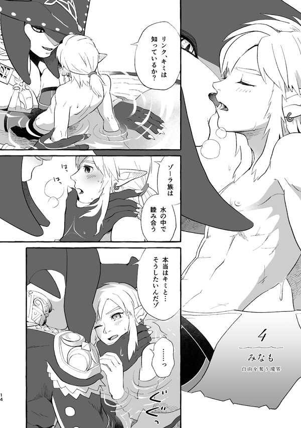 [tsugumi_pp (Tsugumi)] Water (The Legend of Zelda: Breath of the Wild) [Digital] - Page 13