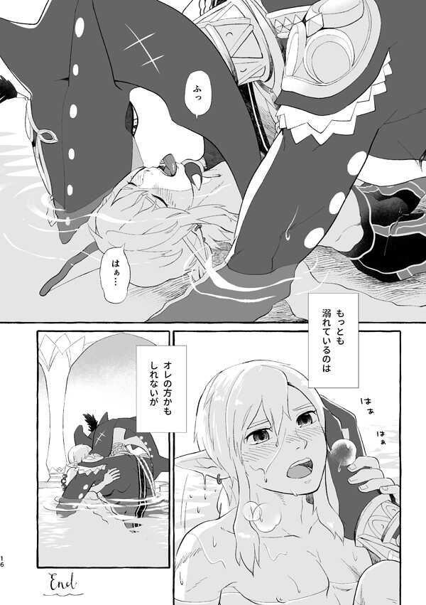 [tsugumi_pp (Tsugumi)] Water (The Legend of Zelda: Breath of the Wild) [Digital] - Page 15