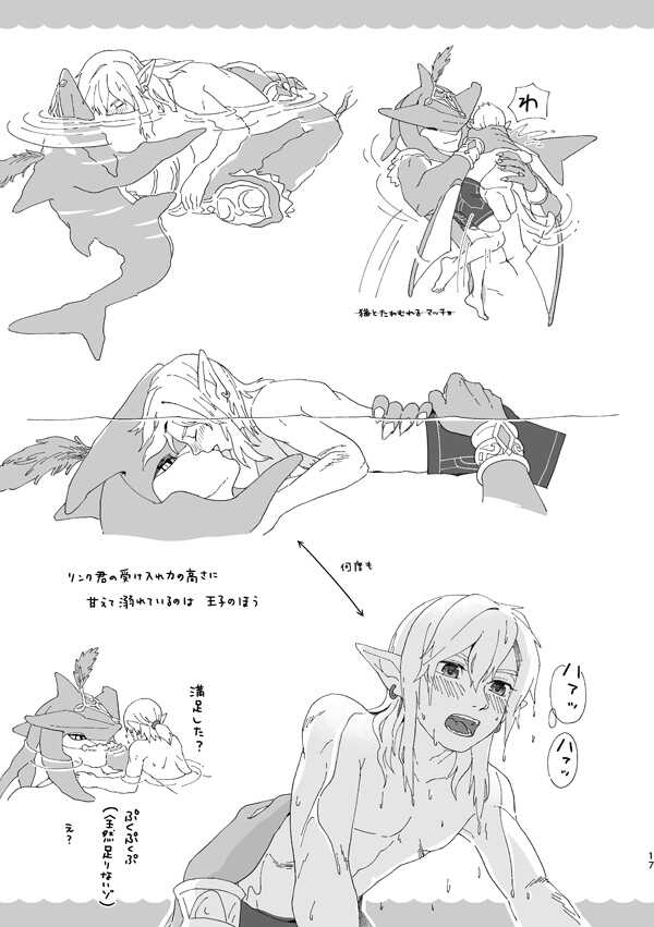 [tsugumi_pp (Tsugumi)] Water (The Legend of Zelda: Breath of the Wild) [Digital] - Page 16