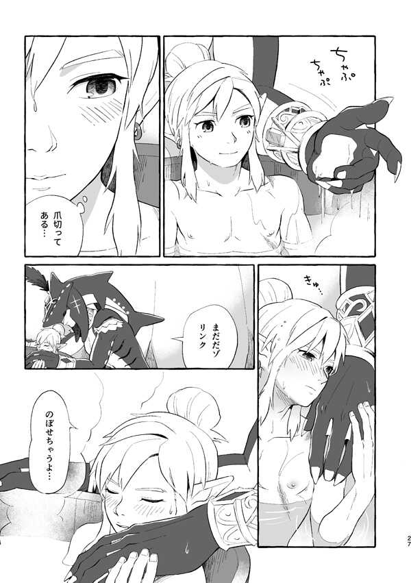 [tsugumi_pp (Tsugumi)] Water (The Legend of Zelda: Breath of the Wild) [Digital] - Page 26