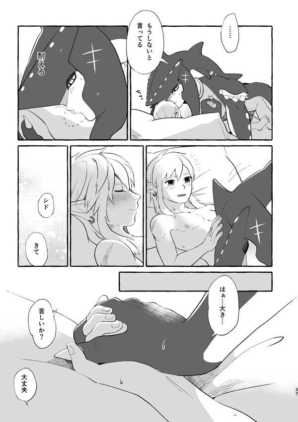 [tsugumi_pp (Tsugumi)] Water (The Legend of Zelda: Breath of the Wild) [Digital] - Page 36