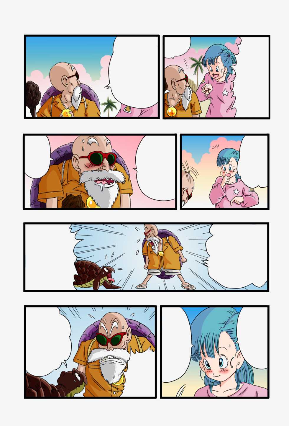 [Young Jijii] Dragon Ball Episode of Bulma 1 Fukkokuban [colorized] [textless] - Page 19