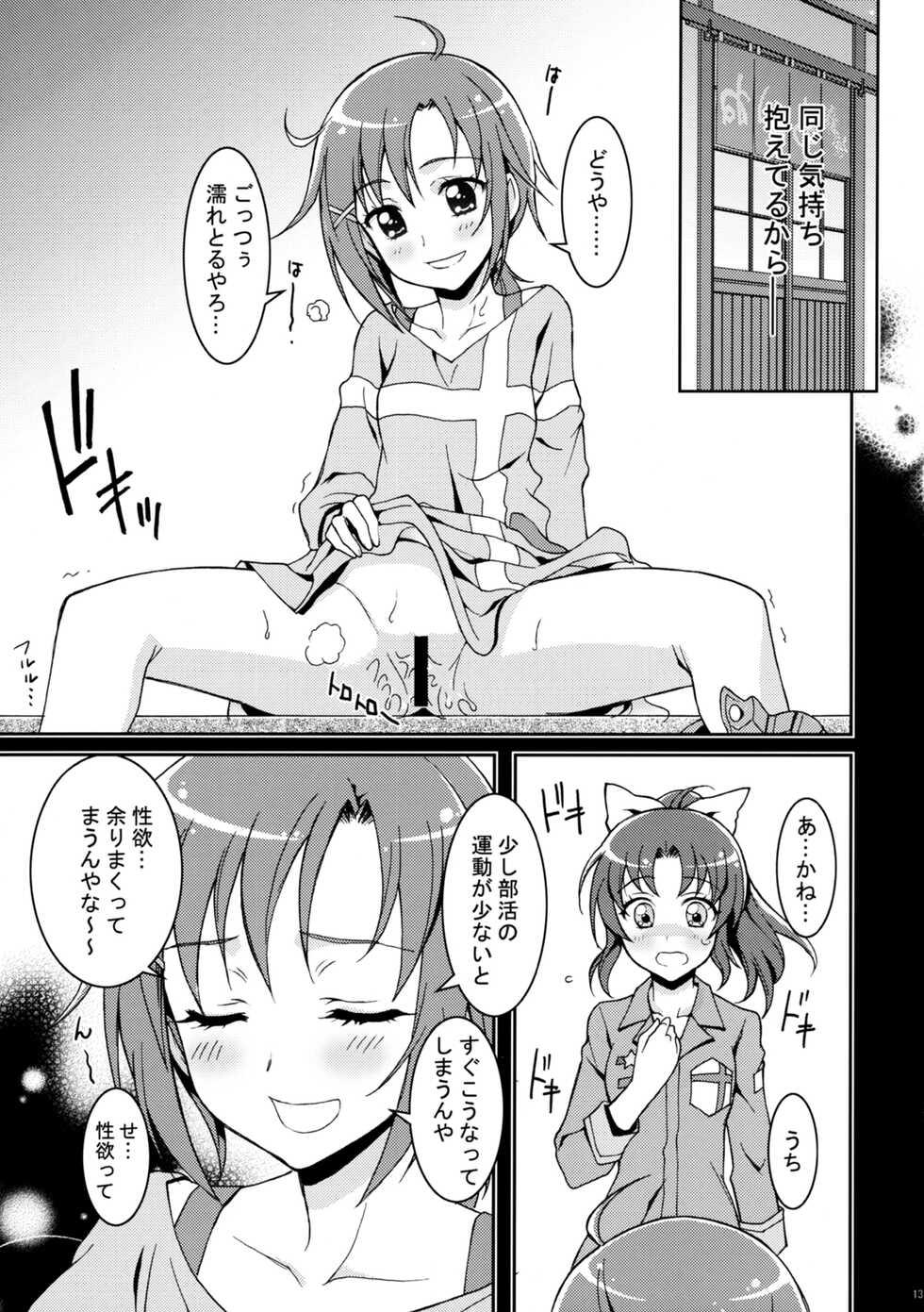 (C82) [Project Harakiri (Kaishaku)] SMILE×SMILE (Smile PreCure!) - Page 12