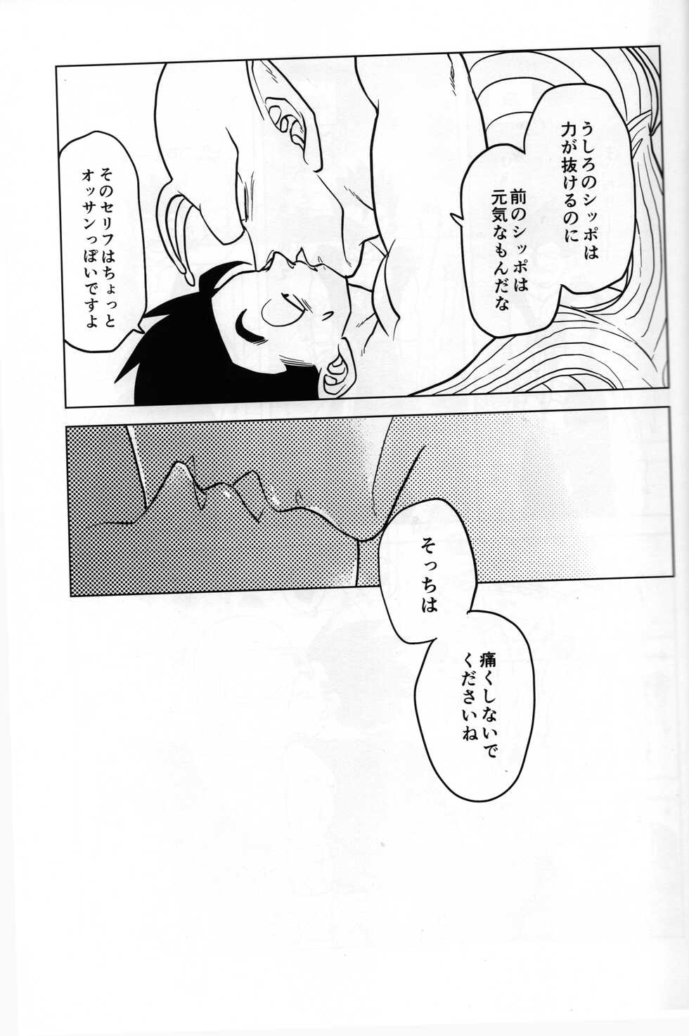 (C95) [Tousoku Chokusen Undou (Pain)] Shippo Matsuri (PHan Sairoku Vol. 1)  (Dragon Ball Z) - Page 13