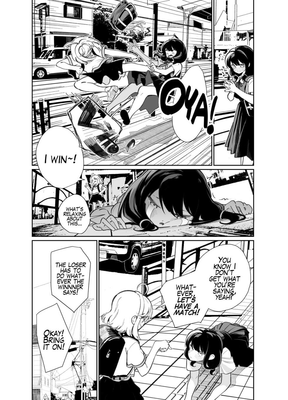 [House Saibai Mochi (Shiratama Moti)] Ano Mesugaki ni Kachitai - I Wanna Win Against that Little Bitch [English] [Digital] - Page 17