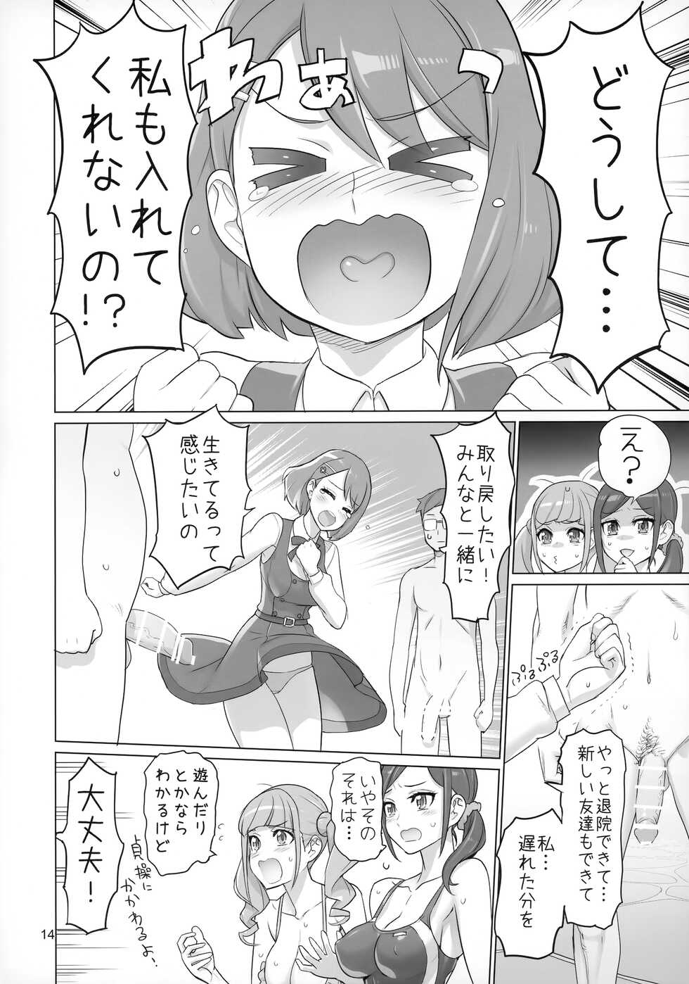 (C99) [Digital Accel Works (INAZUMA)] Sukoyaka GO TO TRAVEL (Healin' Good PreCure) - Page 13