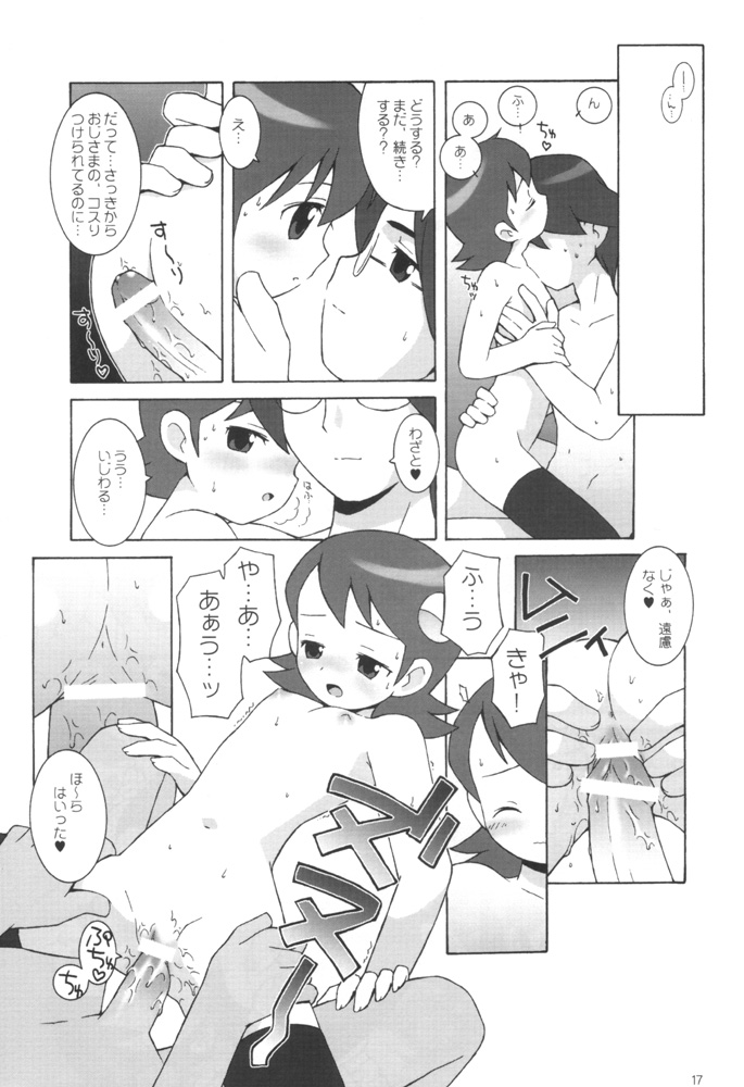 (C60) [Bakuhatsu BRS. (B.TAROU)] Maintenance (Megaman Battle Network) - Page 16