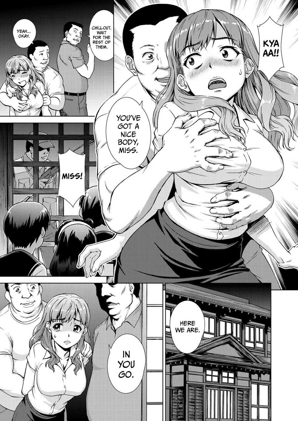 [Shinogi A-suke] Ryoshuu no Mura | Village of Prisoners Ch. 1-2 [English] =CBS= [Digital] - Page 18