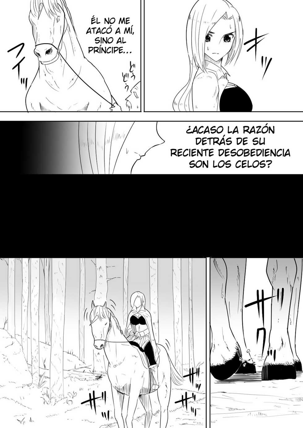 [Flare] Aiba ni Hamerareta Onna Kishi | La Caballero Femenina Que Fue Montada Por Su Propio Corcel (Spanish) [kalock] - Page 11