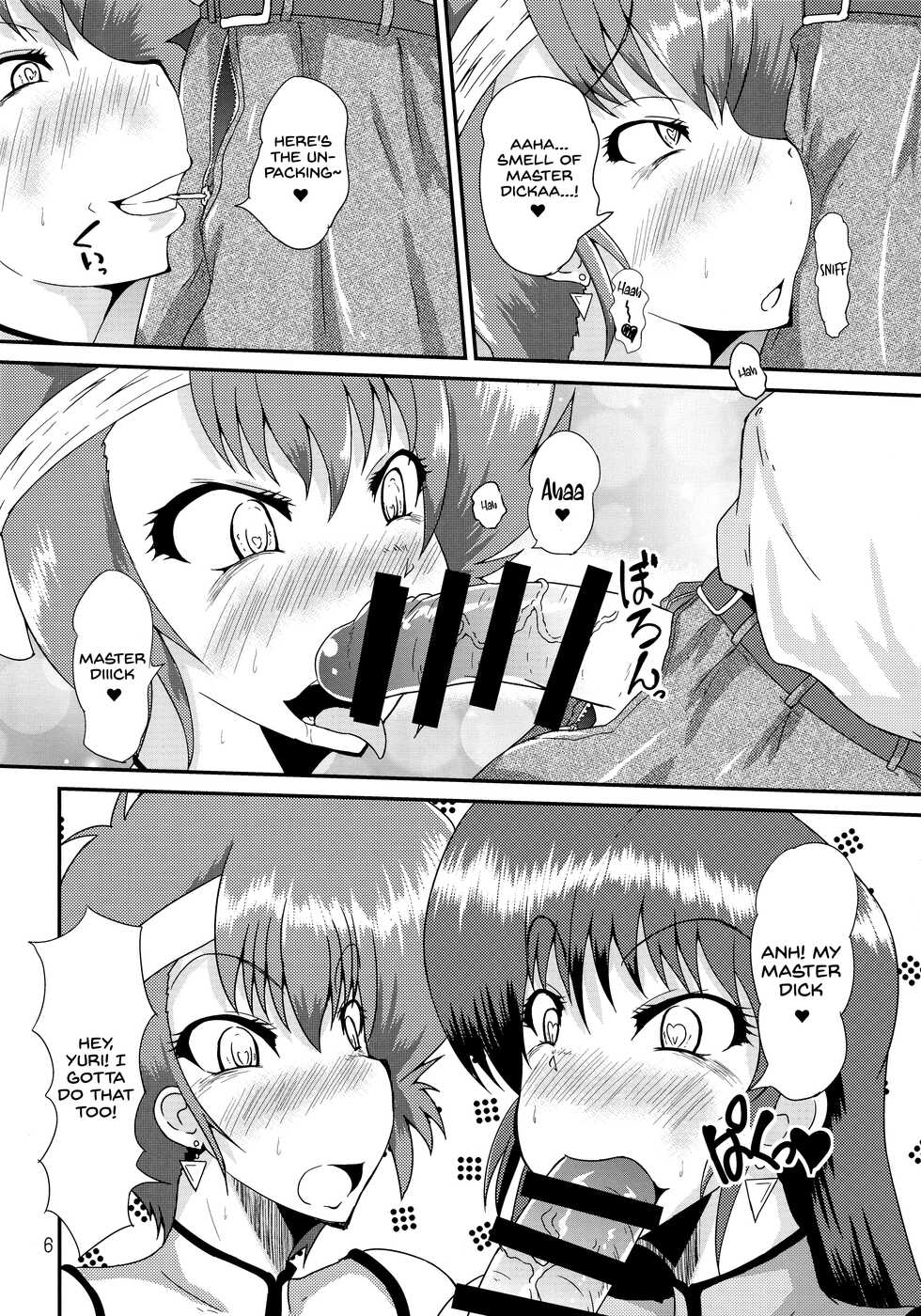 (C90) [Kurotoya (Kuroda Kuro)] SLAVE ANGEL (Dirty Pair) [English] {Hennojin} - Page 5
