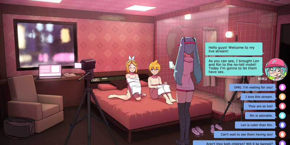 [Abubu] Miku no Haishin | MIKU's live stream (VOCALOID) [Japanese, English] - Page 15