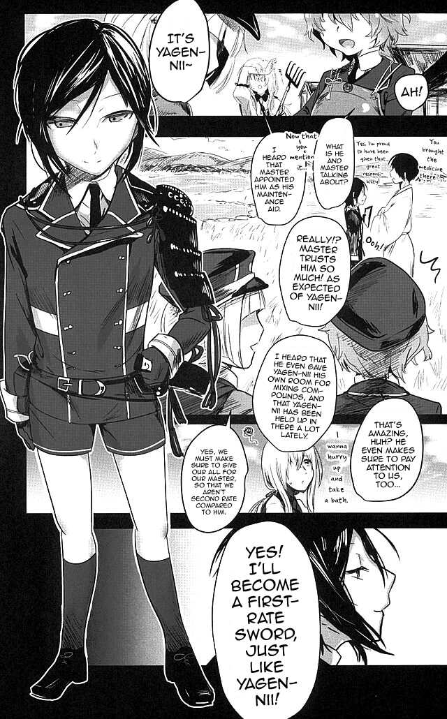 (CCOsaka105) [Bokuno82 (Bokuno)] Yagen-kun no Ohima Biyori (Touken Ranbu) [English] [mysterymeat3] - Page 2