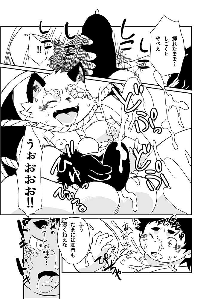 (C89) [Natsutama (Daichi Kouta)] Kitsune to Tanuki no Kozukuri Kassen - Page 17