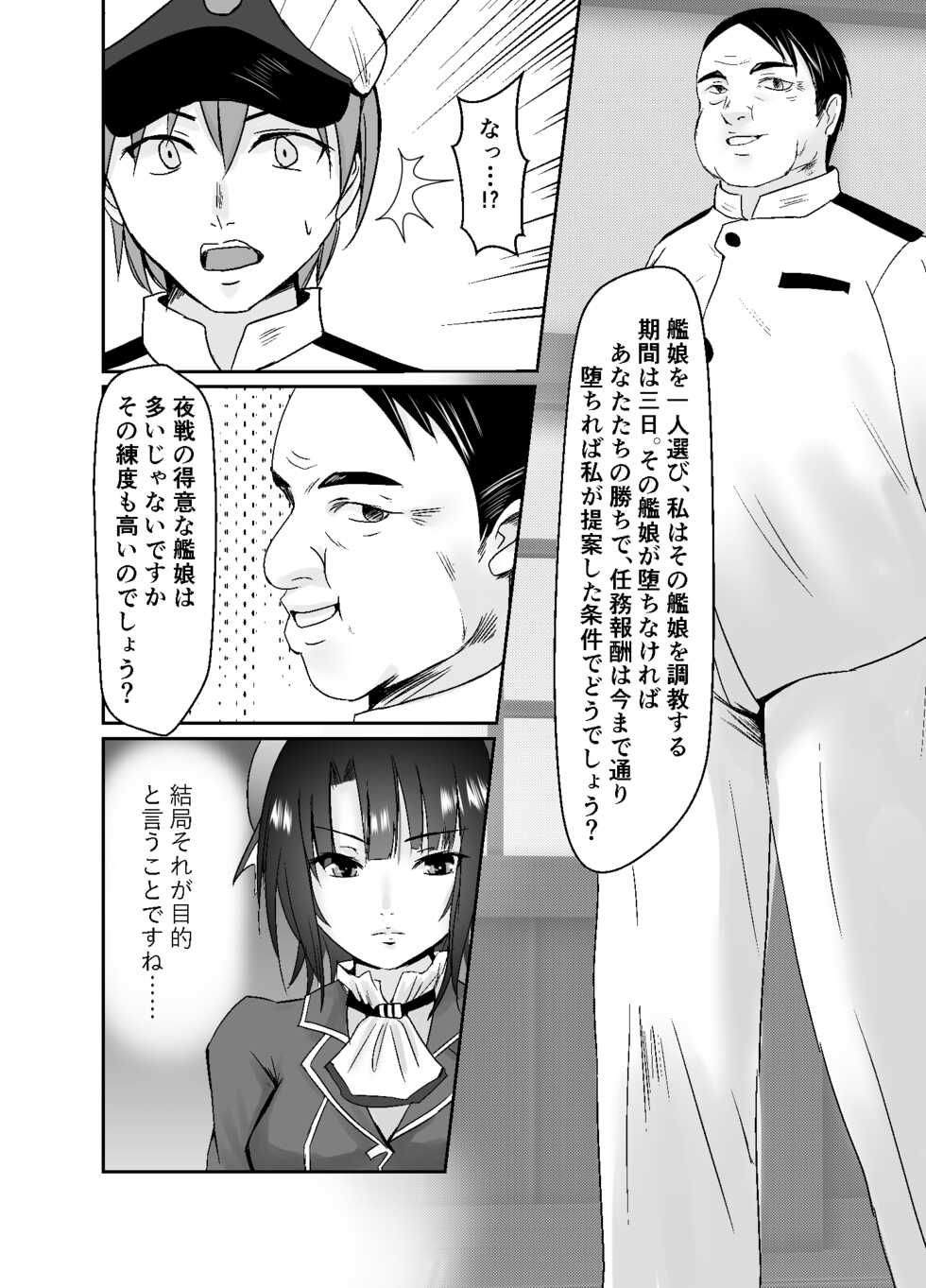 [Heart of cooL (Mizuya Tiharu)] Hishokan Takao Dorei Ochi (Kantai Collection -KanColle-) [Digital] - Page 9