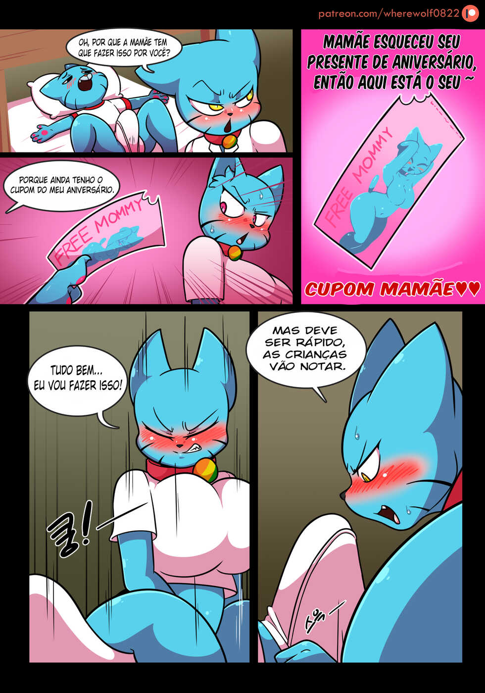 Lusty World of Nicole 1 - Monday (PT-BR) - Page 4