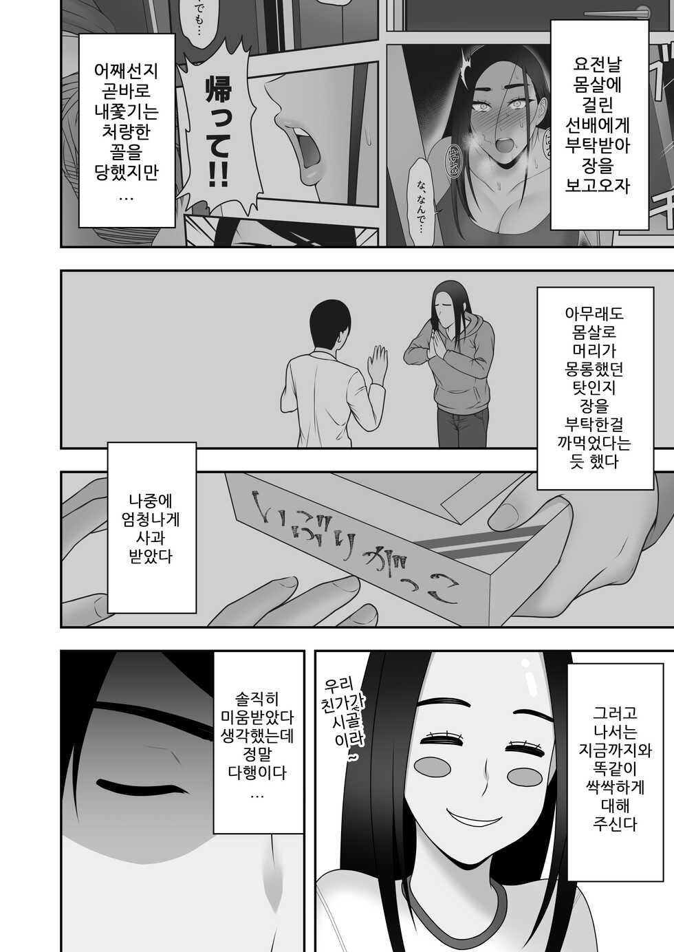 [Kyosuu (GFRP)] Sayonara, Senpai. Shinkan Gasshuku Hen | 잘가요, 선배. 신환MT편 [Korean] - Page 13
