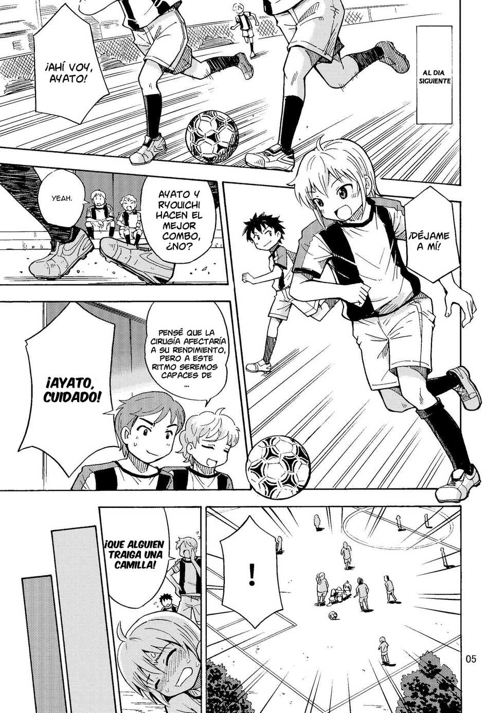 [Yoshida Gorou Shoukai (Yoshida Gorou)] Shinyuu ga Onnanoko ni Narimashita | My Best Friend♂ Became a Girl [Spanish] - Page 6