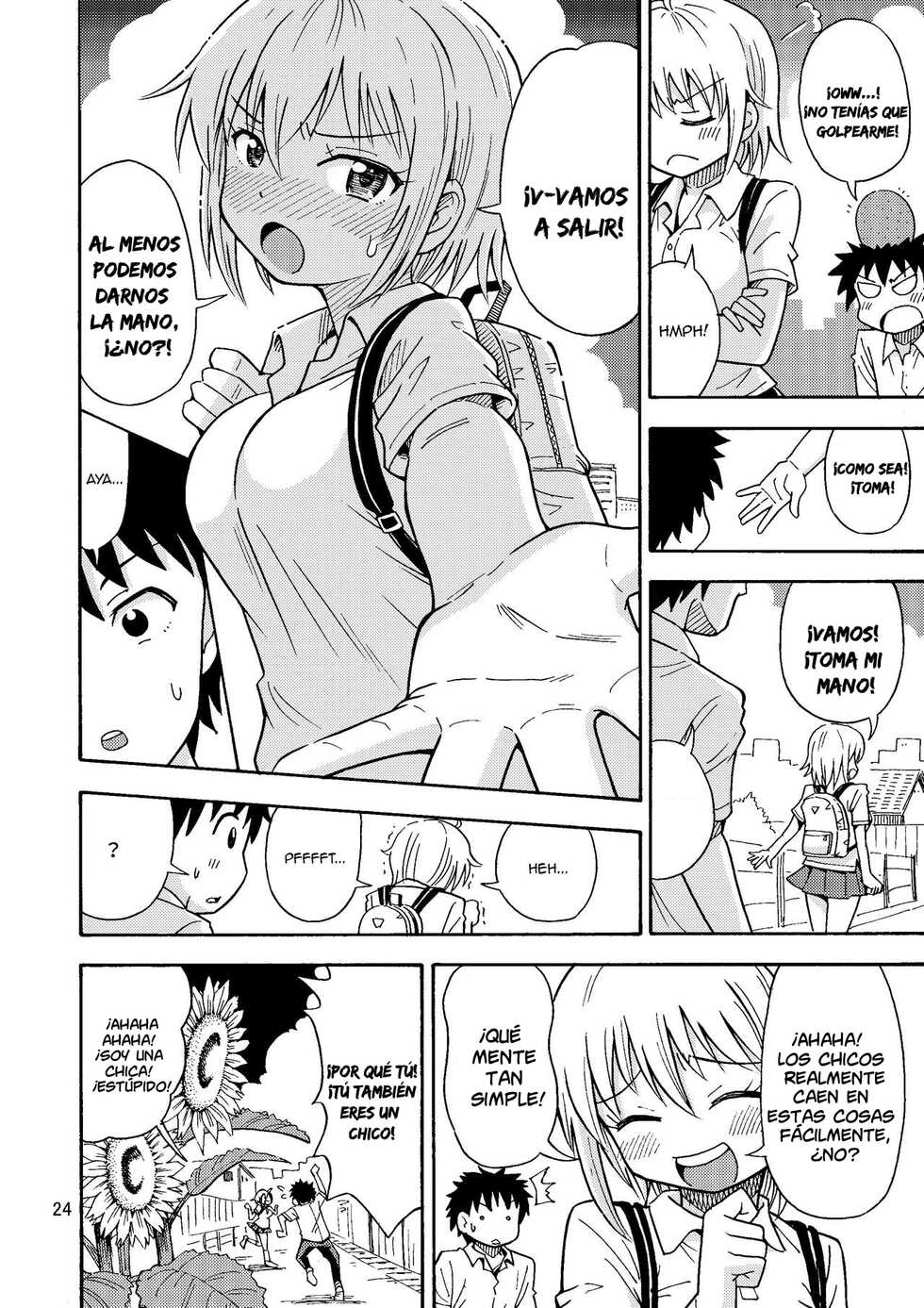 [Yoshida Gorou Shoukai (Yoshida Gorou)] Shinyuu ga Onnanoko ni Narimashita | My Best Friend♂ Became a Girl [Spanish] - Page 25